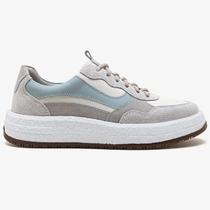 Tênis Casual Democrata Drake Pulse Feminino Off Azul