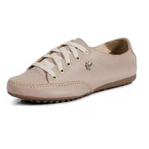 Tênis Casual em Couro Ec Shoes com Cadarço Detalhe em Pedra e Costura Manual Tênis Casual em Couro Ec Shoes com Cadarço Detalhe em Pedra e Costura Manual