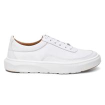 Tenis Casual Em Couro Masculino Esporte Fino Sola Alta