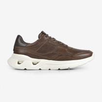 Tênis Casual Em Couro Masculino Ferracini 8352-730d