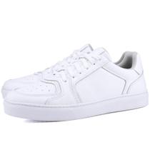 Tênis Casual em Couro Masculino Mr. Gutt Branco Tênis Casual em Couro Masculino Mr. Gutt Branco