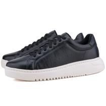 Tênis Casual em Couro Mr. Gutt Ultra Conforto Branco