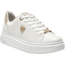 Tênis Casual Enfeite V Tendência Moda 055-033 Via Marte
