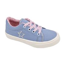 Tênis Casual Estiloso Detalhe Star Menina Blitzz Tênis Casual Estiloso Detalhe Star Menina Blitzz