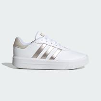 Tenis Casual Fem Casual Adidas Court Platform Id1969-