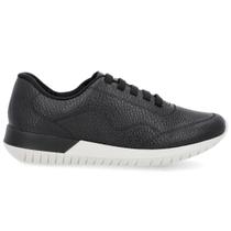 Tênis Casual Fem. Couro Legítimo Respirável Usaflex AH17210