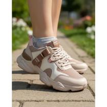 Tênis Casual Fem Esportivo Em Textil Confort Ramarim 2590203