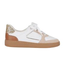 Tênis Casual Fem Piccadilly Cadarço Napa Branco 985020-1