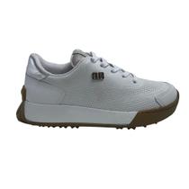 Tênis Casual Feminino Bottero em Couro Branco 371506 - Branco 39 Tênis Casual Feminino Bottero em Couro Branco 371506 - Branco 39