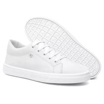 Tênis casual feminino branco e preto dia das maes Tênis casual feminino branco e preto dia das maes