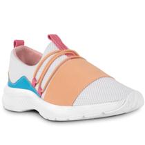 Tênis Casual Feminino Calce Fácil Elástico Confortável Leve 132 Tênis Casual Feminino Calce Fácil Elástico Confortável Leve 132