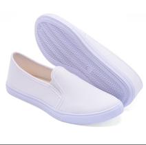 Tênis Casual Feminino Calce Facil Slip On Macio Leve Confortavel