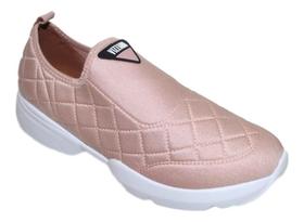 Tênis Casual Feminino Chuncky Vizzano 1314114 Rosa 35