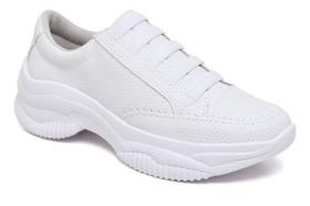 Tenis Casual Feminino Chunky Confortável E Leve Polo Blu