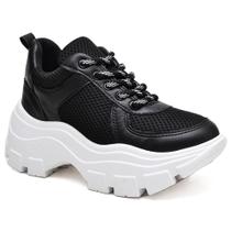 Tênis Casual Feminino Chunky Elegante Moderno Confortável Tênis Casual Feminino Chunky Elegante Moderno Confortável