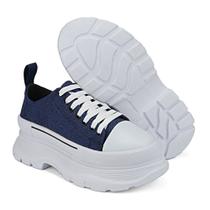 Tênis Casual Feminino Com Plataforma JG Exclusivo Blogueira