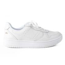 Tênis Casual Feminino Couro Branco Dakota G9371-0003