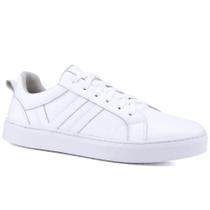 Tênis Casual Feminino Couro Mr Gutt Branco Tênis Casual Feminino Couro Mr Gutt Branco