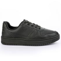 Tênis Casual Feminino Couro Preto Dakota G9371-0011