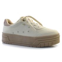 Tênis Casual Feminino Dakota Off White DA561