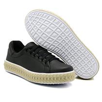 Tenis Casual Feminino Dia a Dia Sola Sisal Confortavel - DK SHOES