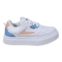 Tenis Casual Feminino Estilo Blogueirinha Maresan Solado Tipo Plataforma