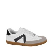 Tênis Casual Feminino Estilo Conforto Vizzano 1430.102 - Branco/ Cinza - 35