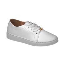 Tênis casual feminino estiloso vizzano branco 1214205