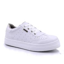 Tênis Casual Feminino Flatform Cadarço Conforto Resistente