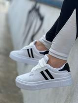 Tênis Casual Feminino Flatform Sola Alta Estiloso Moda