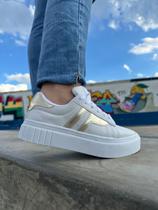 Tênis Casual Feminino Flatform Sola Alta Moda Estilo