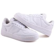 Tenis Casual Feminino Masculino Branco Nyc Shoes Force