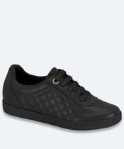 Tênis Casual Feminino Matelassê Modare Preto-19063