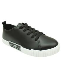 Tênis Casual Feminino Moleca 5740.103 - Preto Napa 101 - 35 Tênis Casual Feminino Moleca 5740.103 - Preto Napa 101 - 35