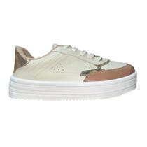Tênis Casual Feminino Moleca 5782.312 Bege