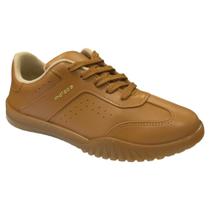 Tênis Casual Feminino Moleca Napa Camel 5817.101