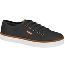 Tenis Casual Feminino Moleca Original 5712-205 - Preto