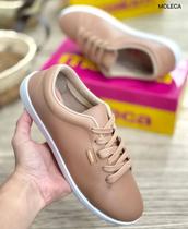 Tênis casual feminino napa moleca 5605.463