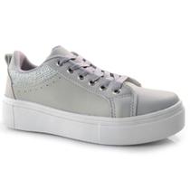 Tênis Casual Feminino Olimpak Cinza 2310/8