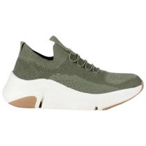 Tênis Casual Feminino Plataforma Modare Knit Verde Sálvia Tênis Casual Feminino Plataforma Modare Knit Verde Sálvia