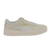Tênis Casual Feminino Puma Carina Bdp Bege Tênis Casual Feminino Puma Carina Bdp Bege