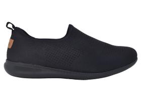 Tênis Casual Feminino sem cordão Usaflex Af0607 Preto Tênis Casual Feminino sem cordão Usaflex Af0607 Preto