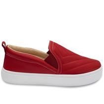 Tênis Casual Feminino Slip On Calce Fácil Confort A1.21 A