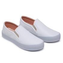 Tênis Casual Feminino Slip On Iate Calce fácil Lindo Prático e Confortável Tênis Casual Feminino Slip On Iate Calce fácil Lindo Prático e Confortável