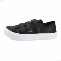 Tênis Casual Feminino tiras autocolantes Confortável Premium Leve