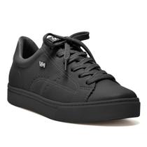 Tenis Casual Feminino Via Marte Preto Casual 016-008-05 Tenis Casual Feminino Via Marte Preto Casual 016-008-05