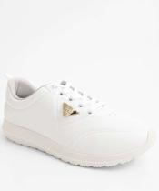 Tênis Casual Feminino Via Uno Branco-11038 Tênis Casual Feminino Via Uno Branco-11038