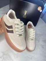 Tenis casual feminino vizzano 1444.100 chocolate
