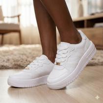 Tênis Casual Feminino Vizzano Flatform Branco