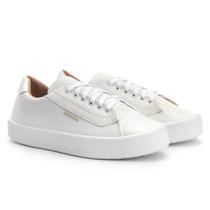 Tênis Casual Feminino Zoccolette 614NB Branco